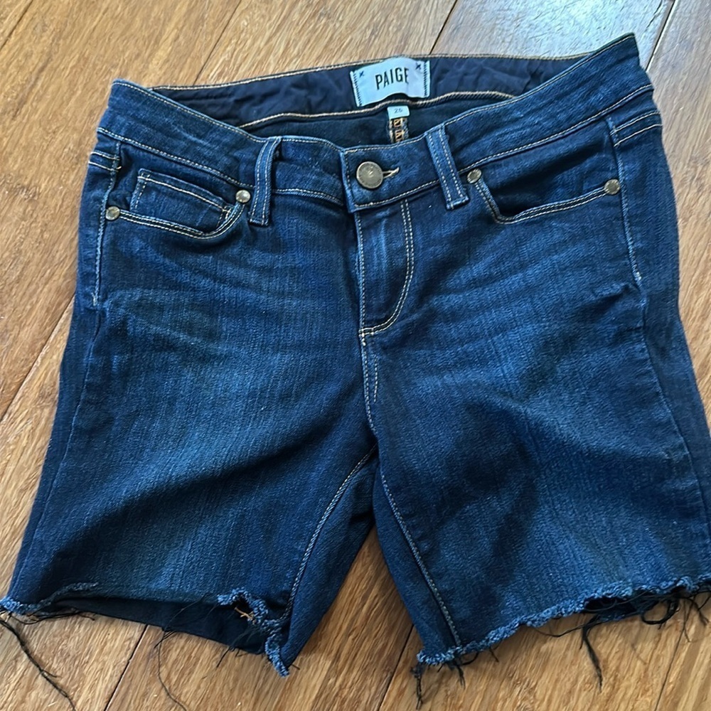 Paige manhattan jean shorts